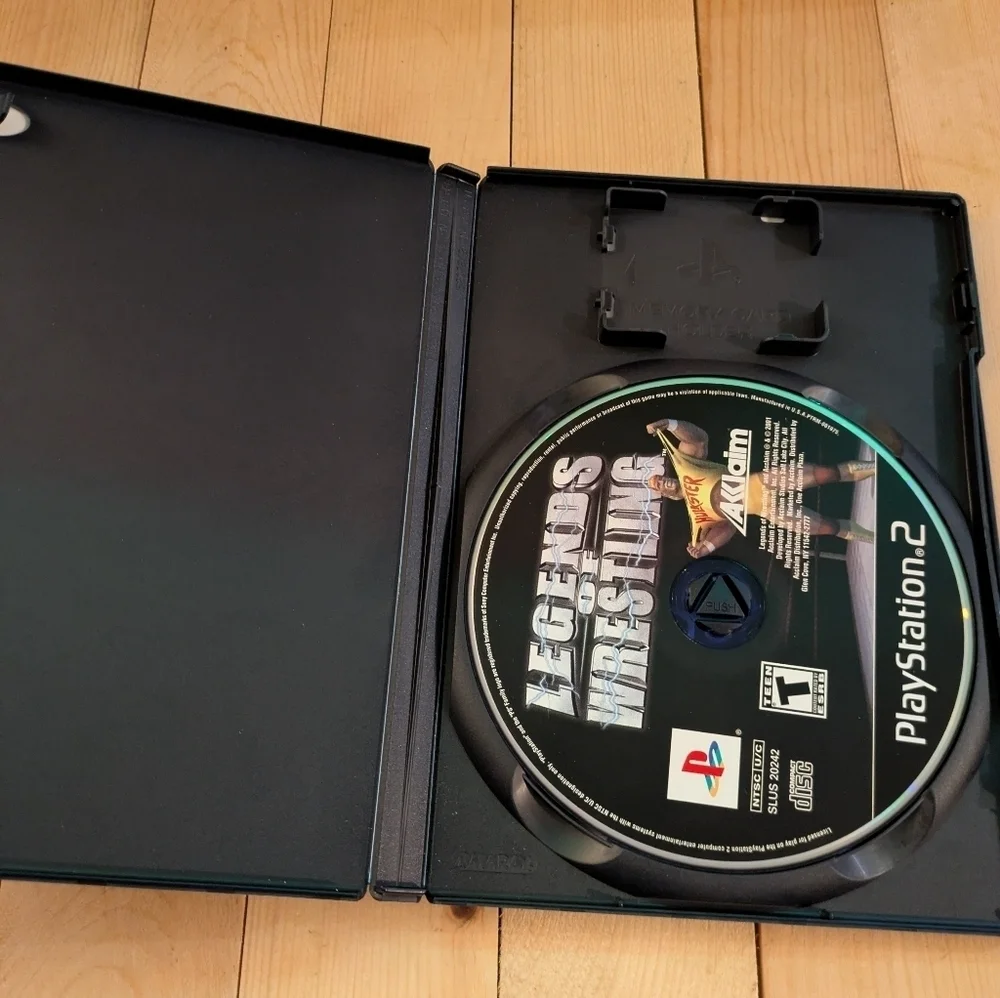 Legends of Wrestling for PlayStation 2 - game Used